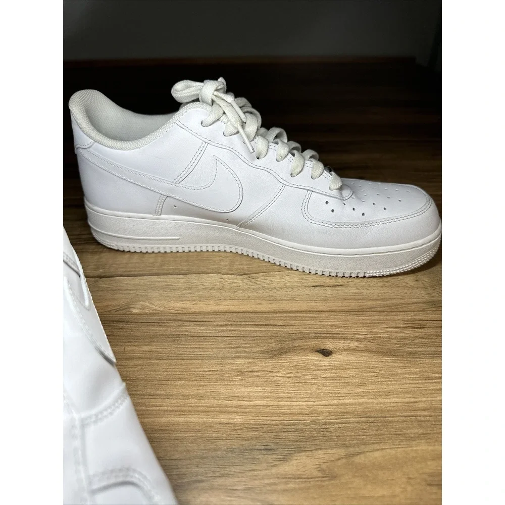 Size 12.5 - Nike Air Force 1 '07 Low Triple‎ White